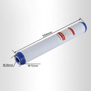 Hikins 2.5x20inch 508mm 5micron hạt than hoạt tính UDF RO hệ thống lọc nước uống - Product Image 2