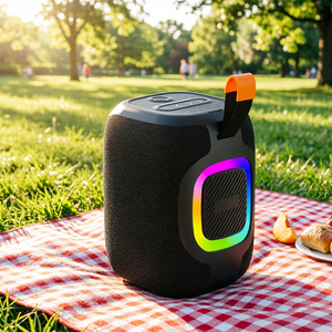 <span class=keywords><strong>Altavoces</strong></span> Inalámbricos Bt 5.3 Directo de Fábrica, IPX6 Impermeables, Efecto de Luz RGB, Tarjeta TF, USB, Alimentación por CC, FM, AUX, para Viajes al Aire Libre - Product Image 6
