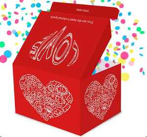Álbum de Fotos, Tarjeta Sorpresa de Cumpleaños, Barra de Chocolate Pop-up, <span class=keywords><strong>Cajas</strong></span> de Regalo con Galletas, Cierre Magnético, Impresión a Cuatro Colores, Caja de Navidad - Product Image 2