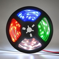 Tira de Luces LED RGBIC SMD5050 de 6W, USB, Direccionable, para Retroiluminación de TV y Computadora