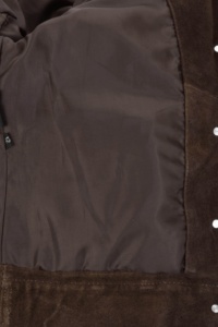 Chaqueta de Mujer de Cuero de Ante Vacuno Marrón 100% Genuino, Corte Clásico, Marca Privada OEM, Venta al Por Mayor, Prenda Exterior de Lujo Minimalista - Product Image 5