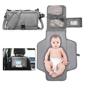 Gran oferta, cambiador de bebé con estampado personalizado, cambiador de bebé portátil, bolsa de pañales - Product Image 2