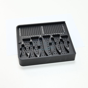 Caixa estéril para instrumentos médicos, caixa de aço inoxidável para esterilização cirúrgica pequena, placas de travamento de raios distais, autoclave - Product Image 4