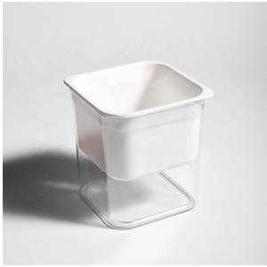 <strong>Plant</strong> Eco Friendly New Clear Wholesale Plastic <strong>Selfwatering</strong> Flower Planter Self Watering Pot for Indoor <strong>Plant</strong> - Product Image 3