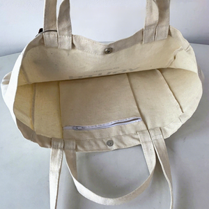 Nouveau sac en toile <span class=keywords><strong>français</strong></span> simple pour femme, sac à bandoulière artistique Harajuku Instagram avec fermoir magnétique, grande capacité, pour étudiante japonaise - Product Image 3