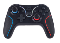 Control Inalámbrico BT para Juegos de Switch con Doble Motor de Vibración, Correa Programable con Luces LED para Switch2