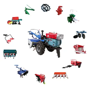 Two wheel 3 plough seeder walking tractor suppliers in nigeria