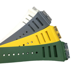 อะไหล่สำหรับ Richard Mille RM055/011สกรูหัวนูนสายนาฬิกาซิลิโคนกันน้ำ25มม. - Product Image 1