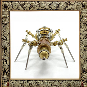Insecte <span class=keywords><strong>mécanique</strong></span> steampunk, fourmi <span class=keywords><strong>mécanique</strong></span> en <span class=keywords><strong>métal</strong></span>, modèle <span class=keywords><strong>3D</strong></span> artisanal à assembler, <span class=keywords><strong>puzzle</strong></span> <span class=keywords><strong>3D</strong></span> - Product Image 5