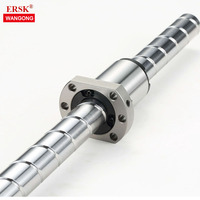 Série SFS SFA4005 4010 4020 4040 – Rail de guidage linéaire de haute précision classe C5 C7, vis à billes, écrou, roulement en acier CF53 ERSK CNC