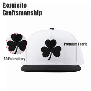 Casquette Snapback à 5 Panneaux en Coton et <span class=keywords><strong>Laine</strong></span>-Acrylique Bicolore, Broderie Professionnelle, Compatible Grandes Tailles, Prête à Expédier (RTS) - Product Image 2