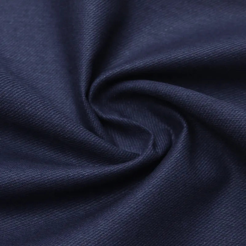 Hot Sell Fashionable 100% Cotton Yarn Dyed Denim Stretch Twill Fabric for Jacket Jeans GOTS