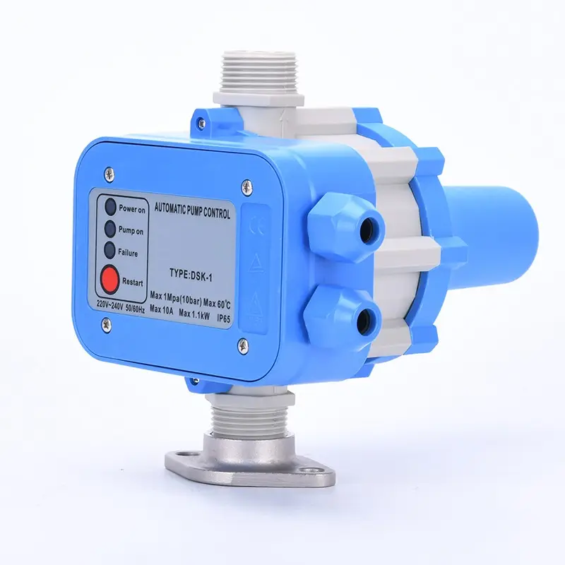 Protezione del funzionamento a secco e interruttore di controllo della pressione regolatore automatico della pompa per il regolatore di pressione intelligente dell'acqua