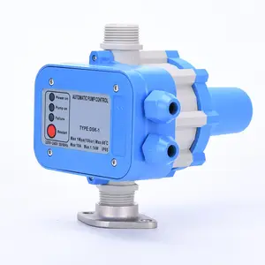 Dry running protection and pressure control switch automatic pump controller for water smart pressure controller