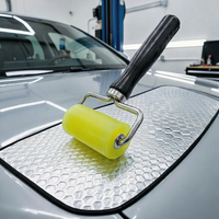 OEM Maßgefertigte Butylkautschuk-Aluminiumfolie Schalldämmungsmatte für Autos, Schalldämpfungsfolie zur Geräuschdämpfung im Fahrzeug