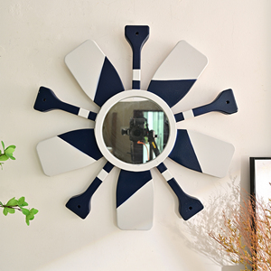 Miroir mural en bois rustique écologique ART NEST de 5,0 mm d'épaisseur pour la décoration intérieure - Vente en gros pour fabricants - Product Image 1