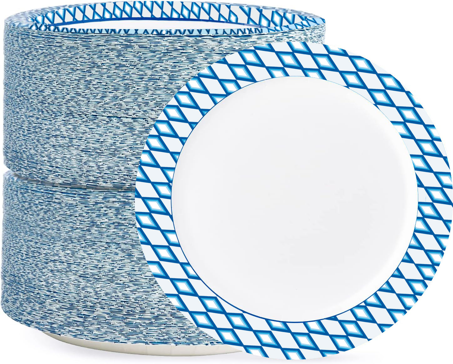 Eco-Friendly Paper Plates Biodegradable Disposable Tableware for