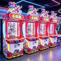 Machine de jeu d'arcade Kising Clown Rabbit à monnayeur |   Jeu de marbre à récompenses et à paris multiplicatifs pour enfants et adultes