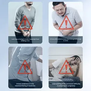 Dispositivo de Parches de Próstata con Infrarrojos Lejanos Sunflower, Clase II, 4 Parches/Caja para <span class=keywords><strong>Prostatitis</strong></span> Aguda y Crónica, Dolor de Espalda, Incontinencia Urinaria - Product Image 2