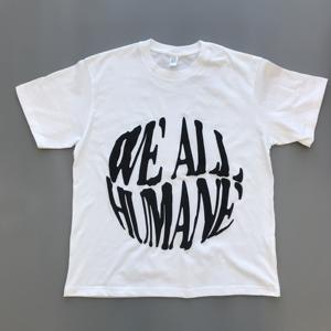 T-shirt pour homme en coton lourd 100% coton, coupe ample et oversize, de bonne qualité, avec impression par transfert thermique et impression en relief, personnalisable avec votre propre design - Product Image 4