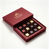 Boîte-cadeau de biscuits au chocolat pour la Saint-Valentin, emballage alimentaire de qualité supérieure, personnalisable, recyclable, en gros