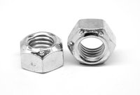 Écrous de blocage Stover entièrement métalliques, écrous hexagonaux à verrouillage par moment prédominant, écrous de blocage supérieurs, métriques et en pouces, fixations de quincaillerie