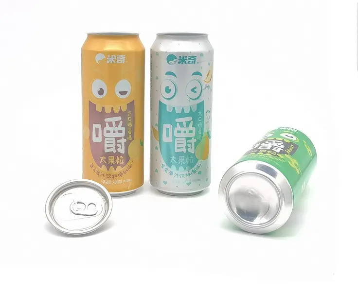 OEM transparent 330ml 500ml 473ml 12 oz 16oz 355ml sleek beverage soft drinking packaging empty Aluminium craft beer soda cans