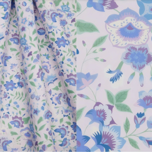 Tissu Popeline en Coton Imprimé Personnalisé à Petites Fleurs, Léger, Respirant, en Fil Peigné, Doux au Toucher, pour Chemises, Robes, Filles et Garçons - Product Image 3