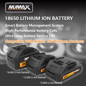Numax 20V Batterie <span class=keywords><strong>Électrique</strong></span> Sans Fil Automatique Saucisse <span class=keywords><strong>Silicone</strong></span> Tube Mastic Adhésif Et <span class=keywords><strong>Pistolet</strong></span> À Calfeutrer - Product Image 4