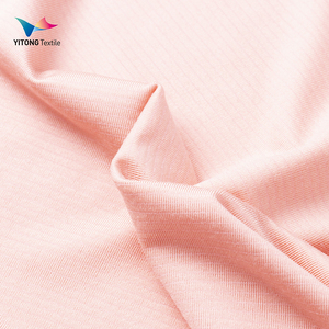 Kain Rajut 180 Gsm Kain Polyester Spandex 72% Polyester 17% Lyocell 11% Spandex untuk Pakaian Kaos - Product Image 6