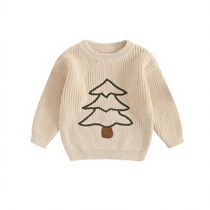 Suéter MAM2071 Otoño Invierno con Capucha, Tejido Grueso de Lana, Forro de Algodón, Cierre de Botón, Cálido, Informal, Suave para Bebés, Niños y Niñas - Product Image 3