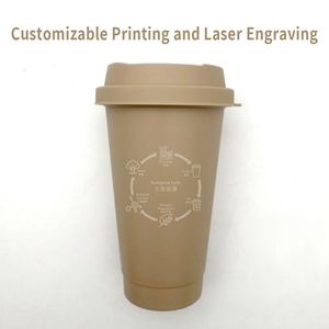 16oz Compostable <b>Plastic</b> Coffee Cup Taiwan Biodegradable <b>Drinkware</b> - Product Image 5