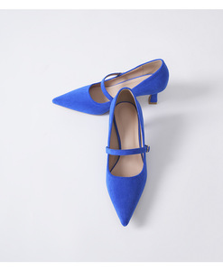 CARVELAR Talla grande Transpirable Tacón Delgado Tacones altos Gamuza Color sólido Correa recta Asistente de vuelo Mujer Singles - Product Image 5