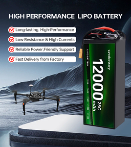 Batería de Alta Calidad 10000mah 12000mah 20C 6S 8S 12S 22.2v 29.6V Batería de Alta Tasa de Descarga para Drones - Product Image 4
