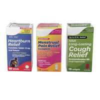 Caja de Papel Blister para Pastillas, Impresa Personalizada, Pequeña, Plegable, para Vitaminas, Hierbas, Productos para el Cuidado de la Salud, Medicamentos
