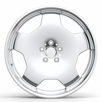 Rines Personalizados HZH de 19-23 Pulgadas, de Aleación de Aluminio Forjado, Cromado Pulido, Estilo Lujoso, para Mercedes Benz Maybach
