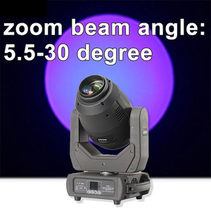 Igreslite 250W Led a testa mobile Zoom fascio Spot Wash ibrido testa mobile LED luce da teatro - Product Image 3