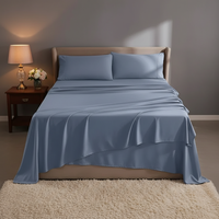 Literie en lyocell de bambou OEKO-TEX 100%, rafraîchissante, soyeuse, luxueuse, 300TC
