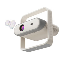 Nouveau projecteur LED 4K Android 13 1080P Smart Wi-Fi, vidéo cinéma, maison intelligente, mini projecteur portable, 375 lumens, télécommande