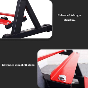 Equipo de Gimnasio Ajustable para Ejercicio, Polea para Entrenamiento de Fuerza, Soporte para Mancuernas para Pérdida de Peso, Estantes para Mancuernas de Gimnasio - Product Image 3