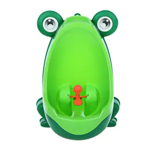 Moderno supporto portatile per vasino da parete per bambini orinatoi wc potty frog boy
