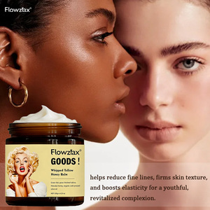 Crème Essentielle Visage Flowziax OEM Marque Privée avec Baume Fouetté au Suif et au <span class=keywords><strong>Miel</strong></span> <span class=keywords><strong>pour</strong></span> Hydrater et Éclaircir <span class=keywords><strong>la</strong></span> <span class=keywords><strong>Peau</strong></span> du Visage - Product Image 6