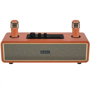 Altavoz Amplificado M2204+ con Bocina, Altavoz Inalámbrico de Alta Potencia con Bajos Profundos, Altavoz de Karaoke con Micrófono para Fiestas Familiares <span class=keywords><strong>y</strong></span> KTV - Product Image 1