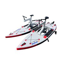 Vélo aquatique gonflable pour jeux en plein air, vélo de mer, pédalos flottants