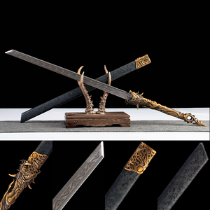LRT002-Colección de espadas samurái, espada portátil de alta dureza para defensa personal, adorno, herramienta para acampar y remover obstáculos. - Product Image 1