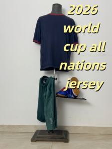 Adi 2026 <span class=keywords><strong>Wor</strong></span>;<span class=keywords><strong>d</strong></span> Luson - Conjunto de Uniforme de Fútbol Personalizado en Blanco y Negro, Diseño Moderno, Uniforme con Rayas Blancas y Negras - Product Image 3