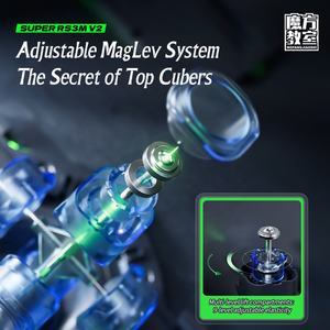<span class=keywords><strong>MOYU</strong></span> Actualizado Super RS3M V2 3x3x3 Mate Lightning-fast Speed Cube 5,6 cm 3D Puzzle Cubo Mágico Magnético de Nivel de Competencia - Product Image 6