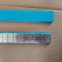 Poids d'équilibrage de roue en acier zingué adhésifs 5g/10g, neufs pour remplacement/réparation toutes marques de voitures