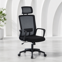 Kabel Noir Dossier Haut Silla Ergonomique Oficina Pas Cher Chaise De Bureau Silla De Oficina