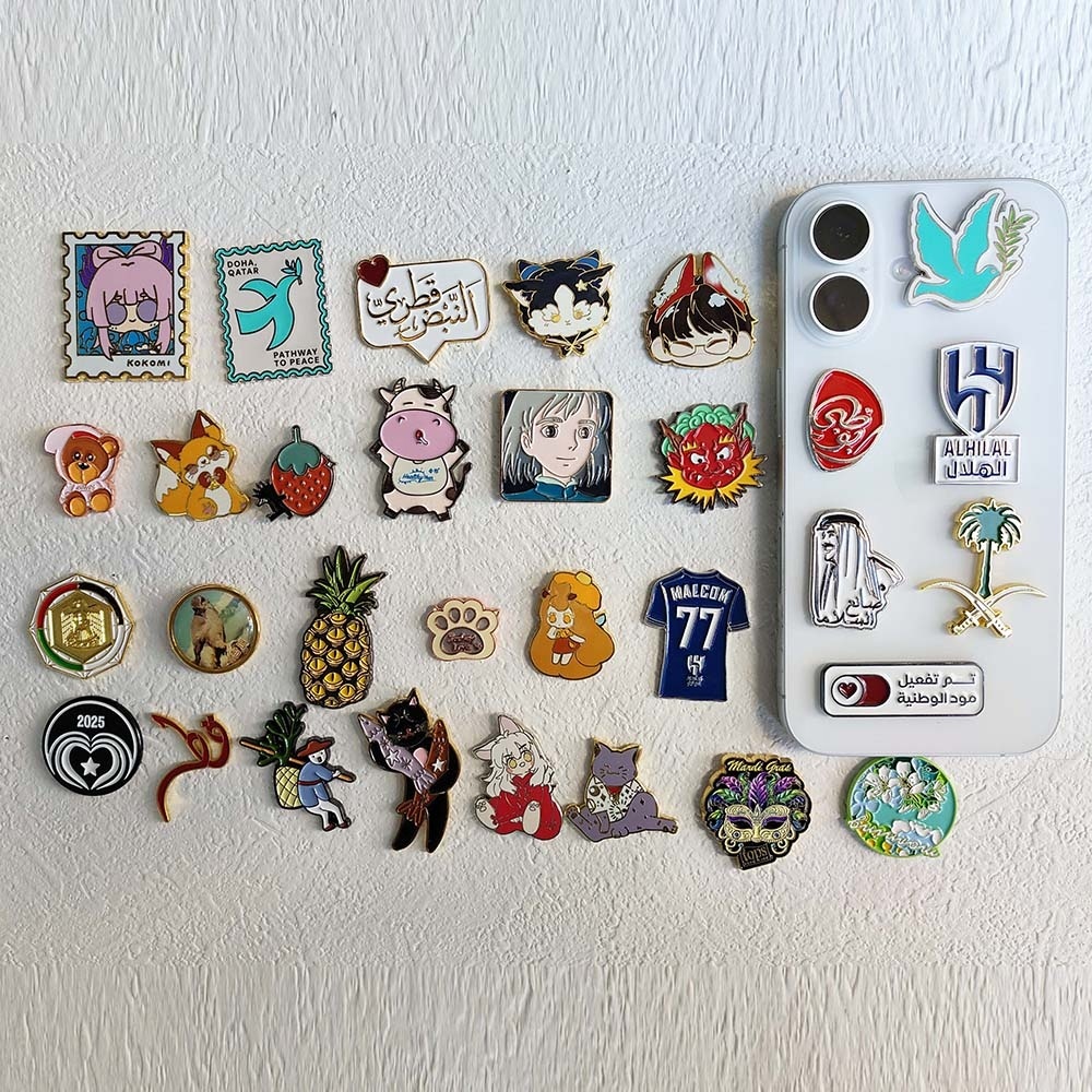 Lot De 7 Stickers 3D époxy Pour Coques De Téléphone - Multicolore, Tendance, Neuf Sous Emballage